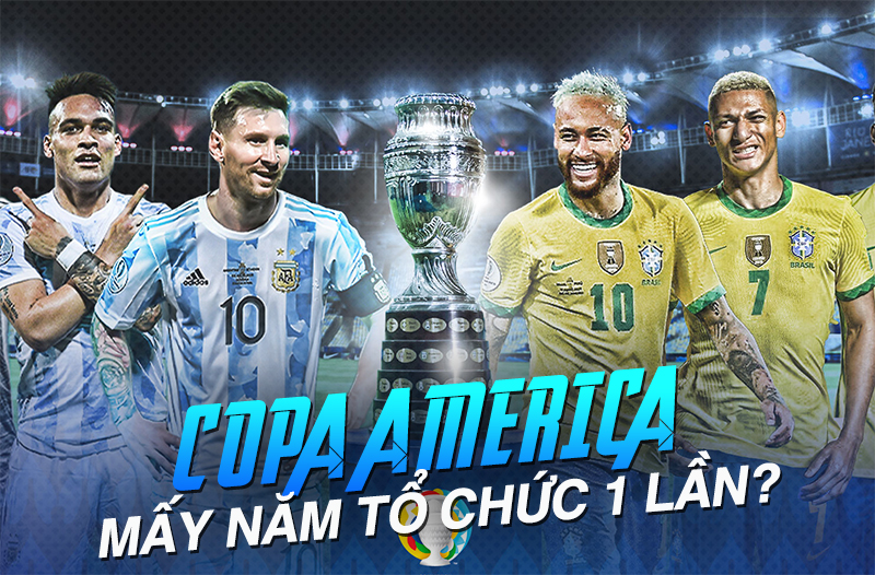 Trả lời Copa America là giải gì? Copa America mấy năm tổ chức 1 lần?