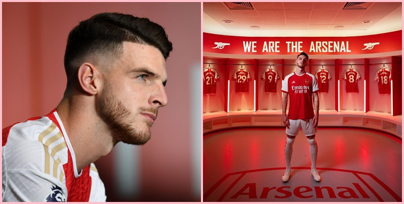 Declan Rice nói  về ngày trọng đại được ra mắt Arsenal 