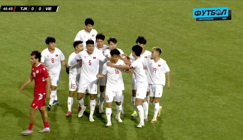 Kết quả U23 Việt Nam vs U23 Takistan: Lê Quốc Nhật Nam lập siêu phẩm